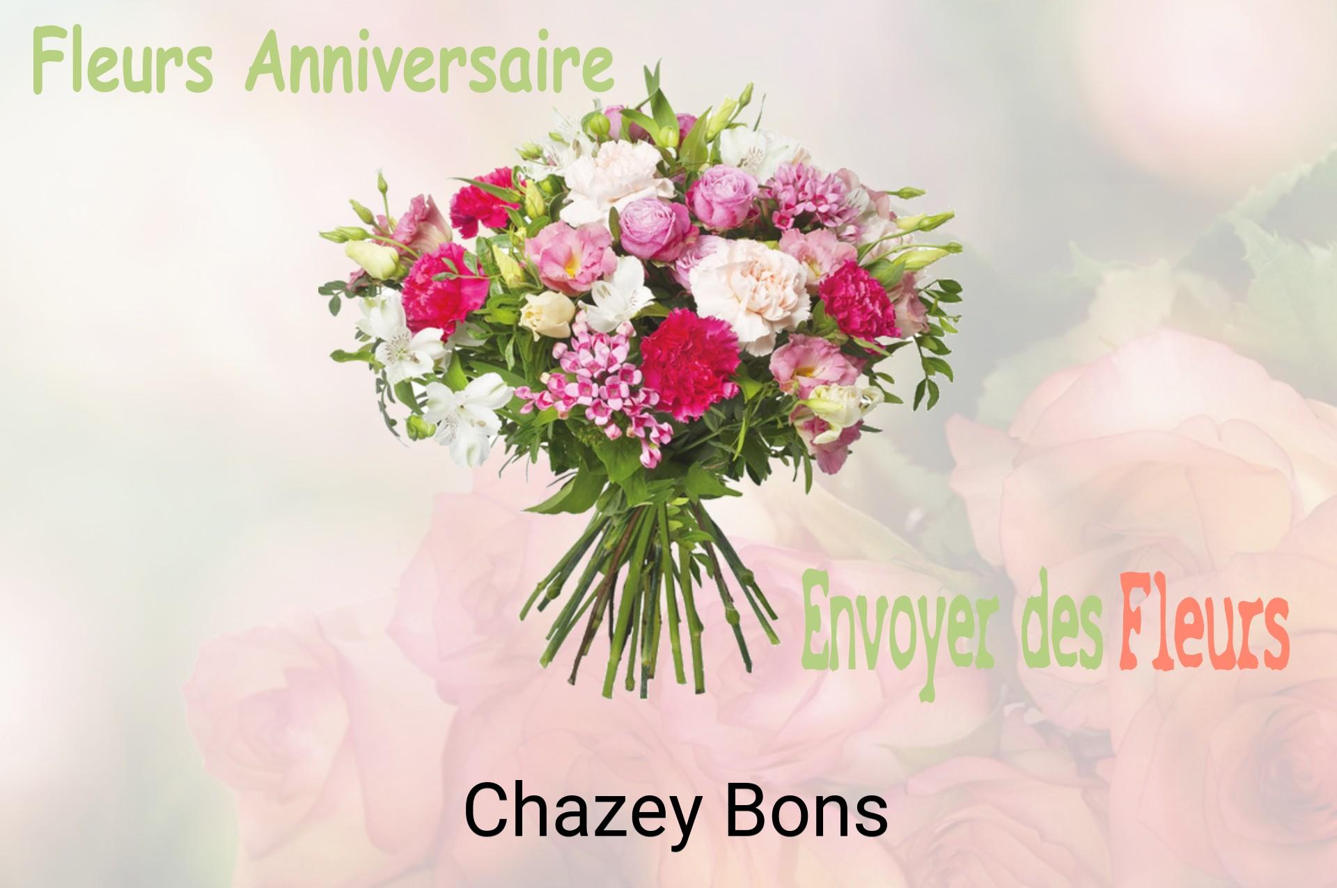 Bouquet de fleurs d’anniversaire livré à Chazey-Bons